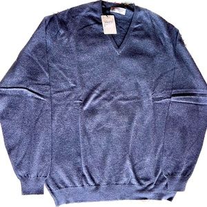 Turnbull & Asser V-Neck Cashmere Jumper